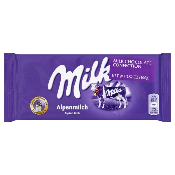 Milka - Alpine - Milk Chocolate - 3.5 Oz