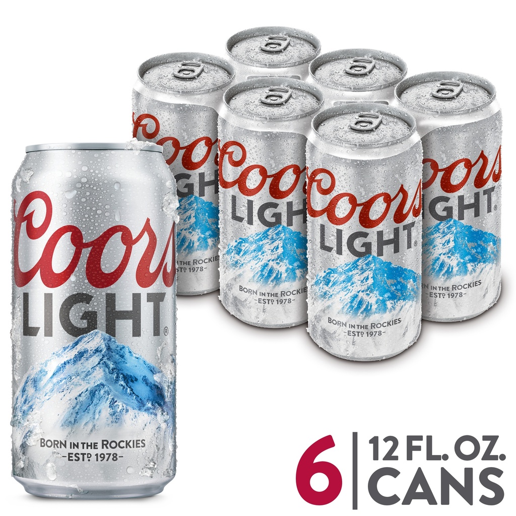 [6105] Coors Light - 12 Oz - Can