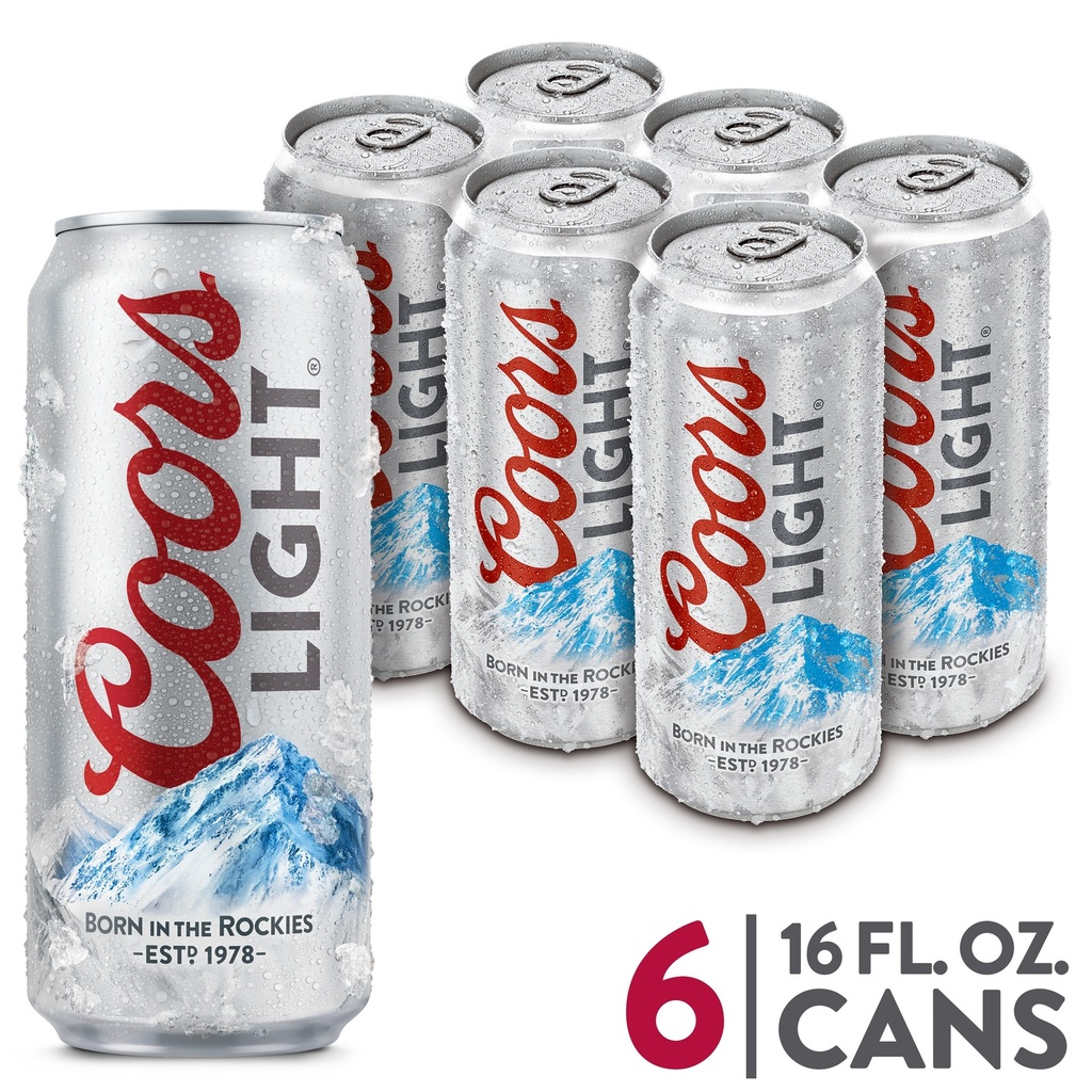 Coors Light - 16 Oz - Can