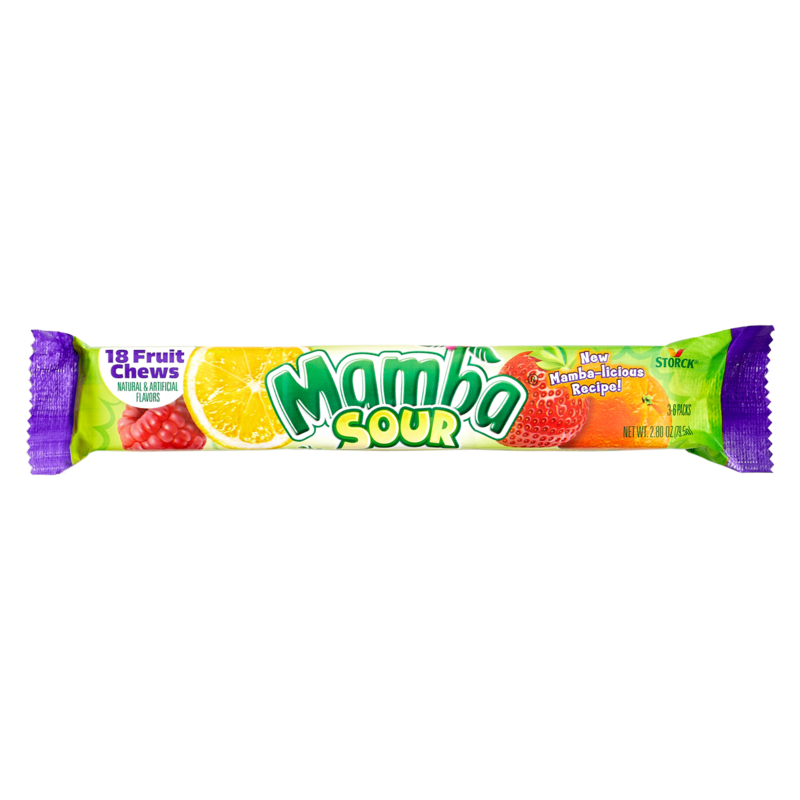 Mamba - Sour Fruit Chews - 2.8 Oz
