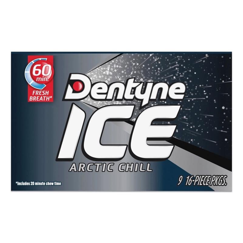 Dentyne - Ice Zero Gum - Pepermint - 16 Pk