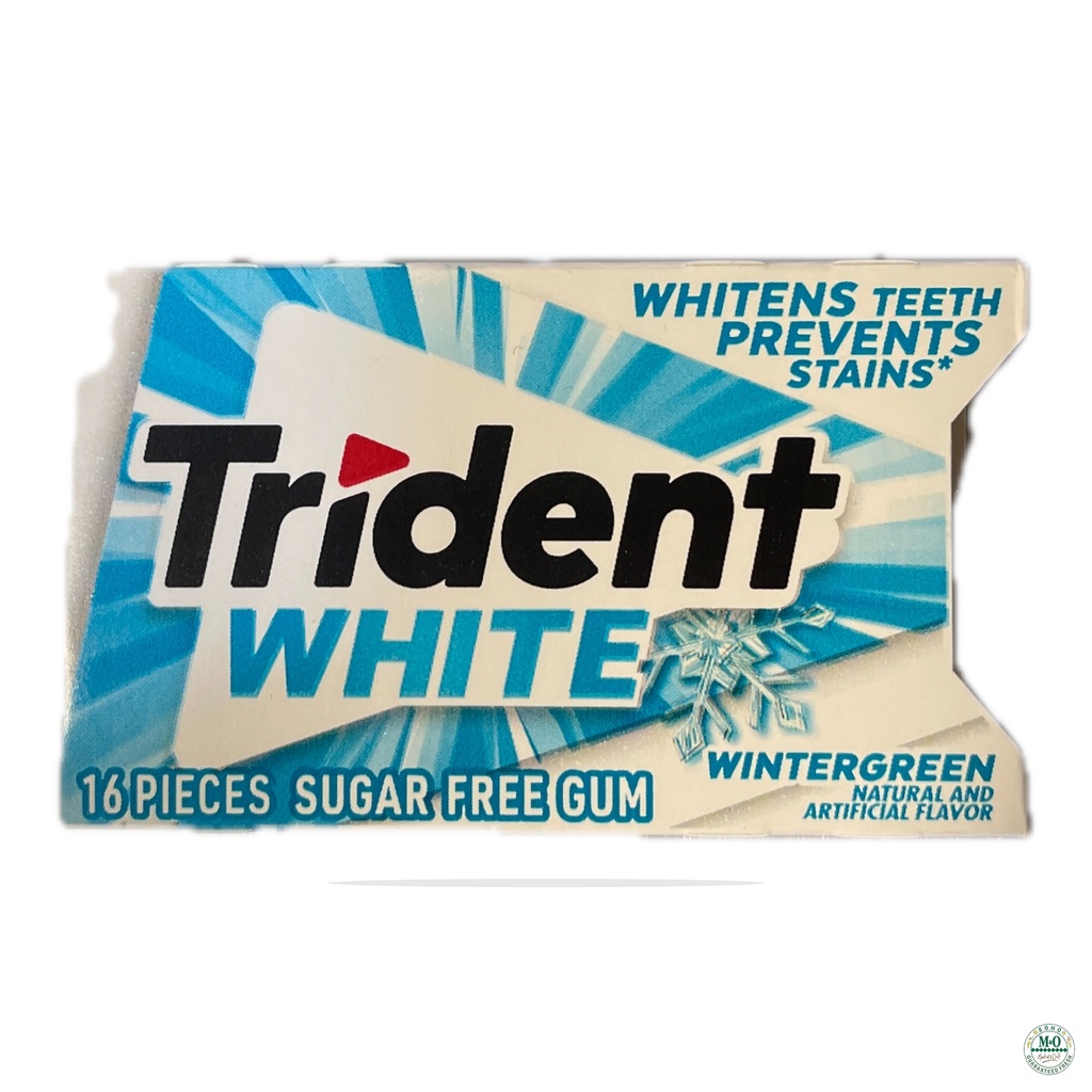 Trident - White - Wintergreen