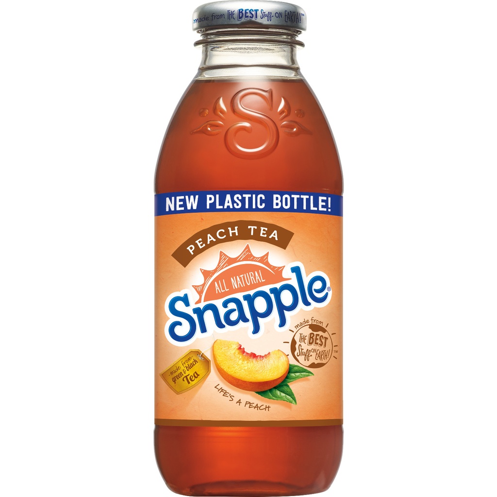 Snapple - Peach Tea - 16 Oz - Can