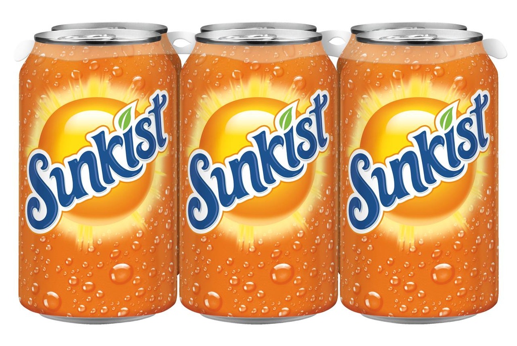 Sunkist - Orange - 12 Oz - Can