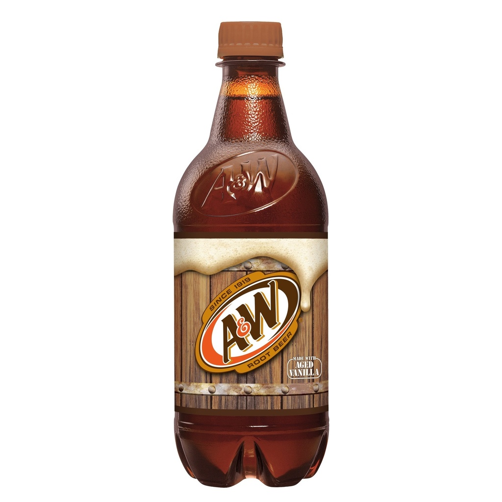 A&W - Root Beer - 20 Oz - Bottle