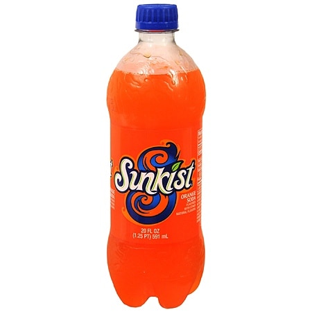 Sunkist - Orange - 20 Oz - Bottle