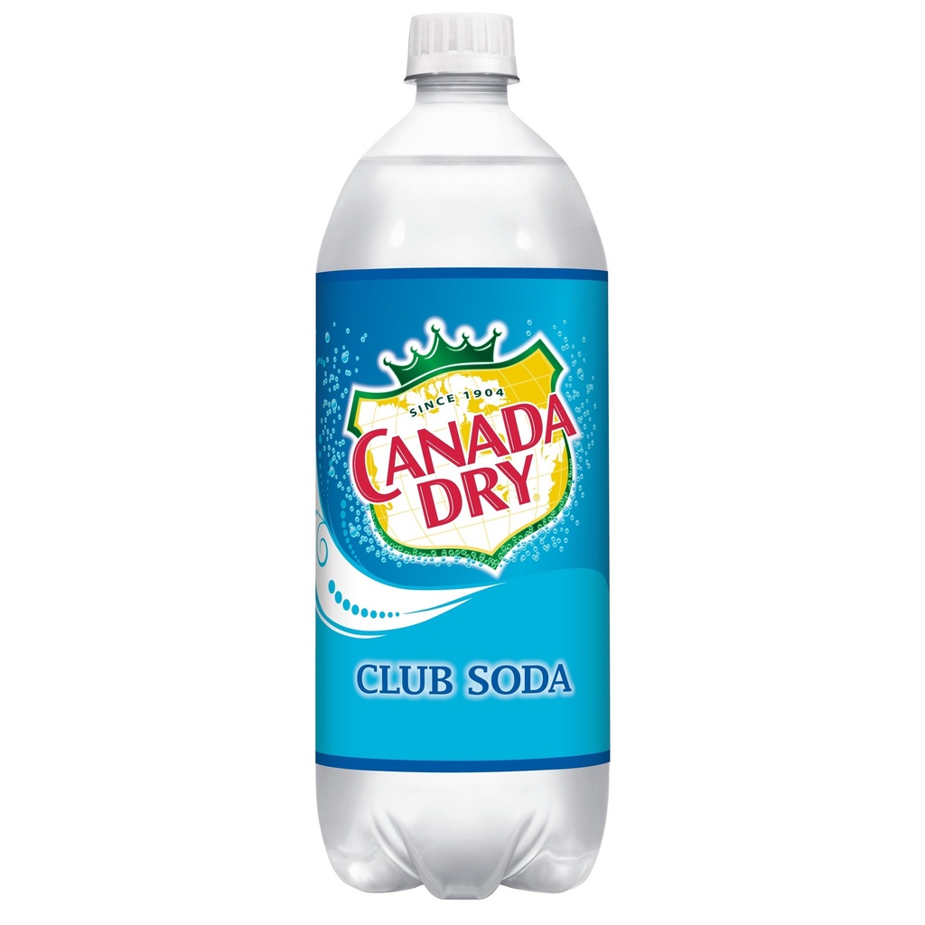 Canada Dry - Club Soda - 1L - Bottle