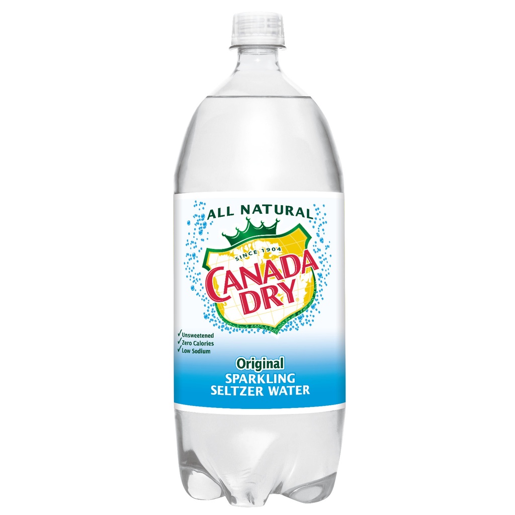 Canada Dry - Seltzer - 2L - Bottle