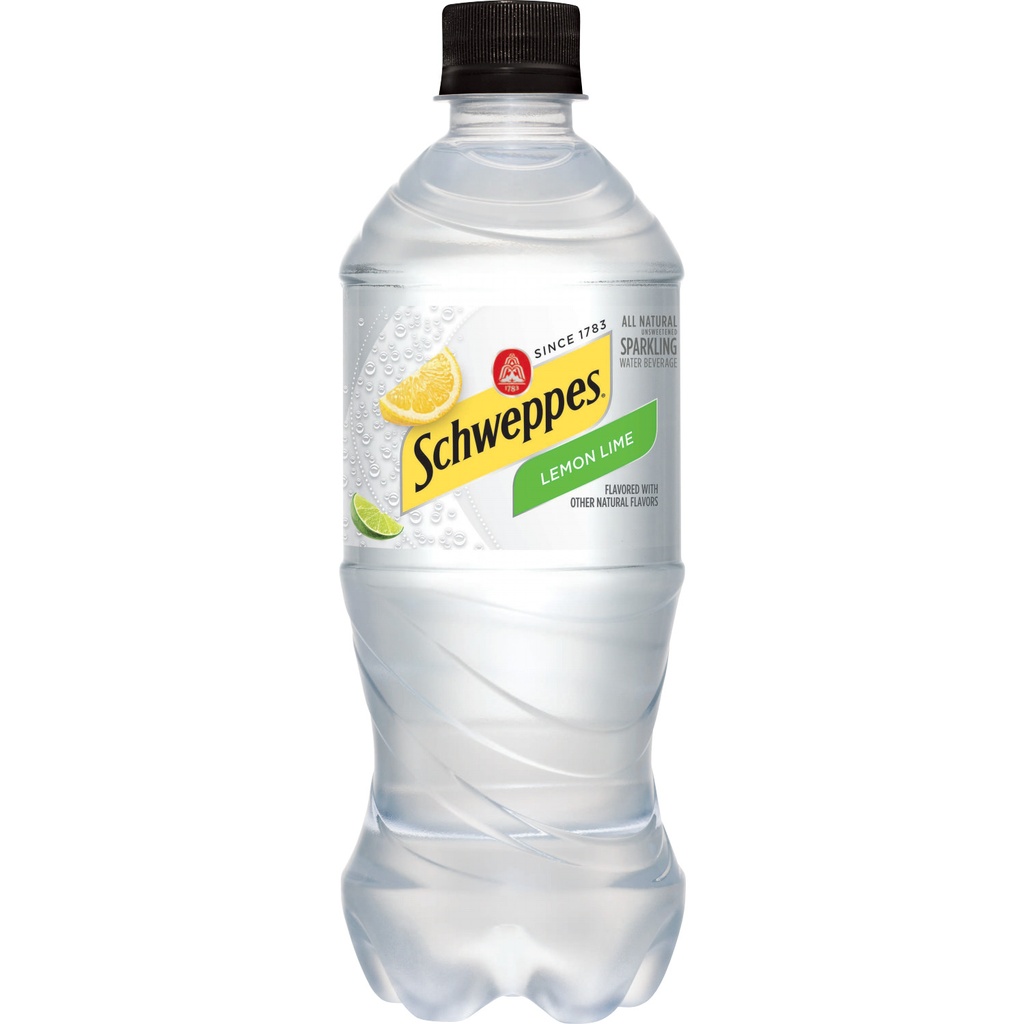 Schweppes - Seltzer - Lemon Lime - 20 Oz - Can