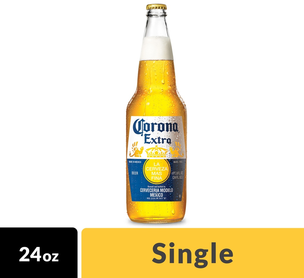 Corona - Extra - 24 Oz - Bottle