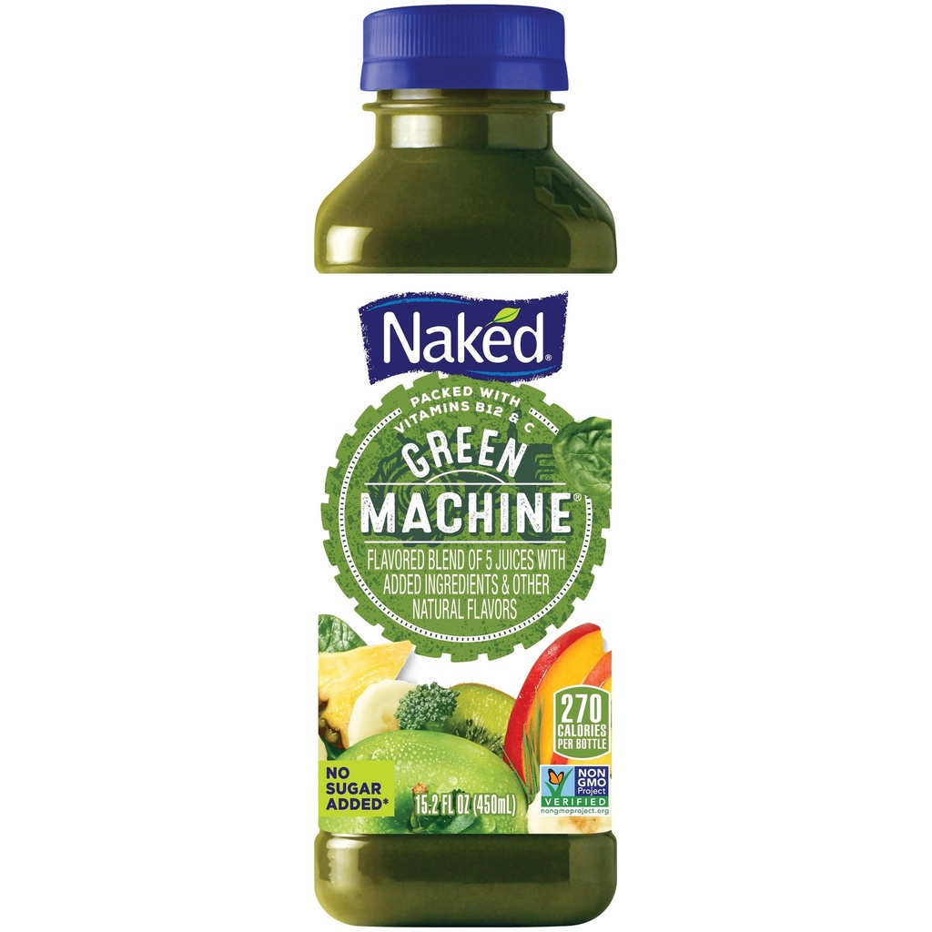Naked - Boosted Smoothie Green Machine - 15.2 Fl Oz