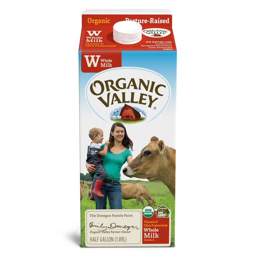 Organic Valley - Whole Milk - 64 Fl Oz