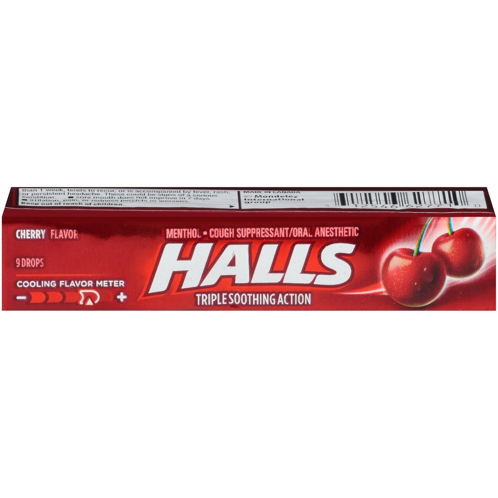 Halls - Cherry - Cough Drops