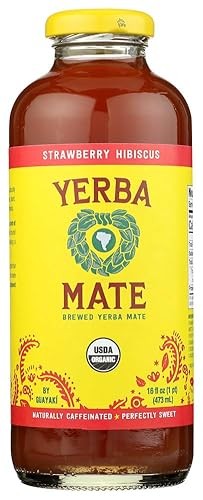 Guayaki - Strawberry Hibiscus Yerba Mate - 16 Oz