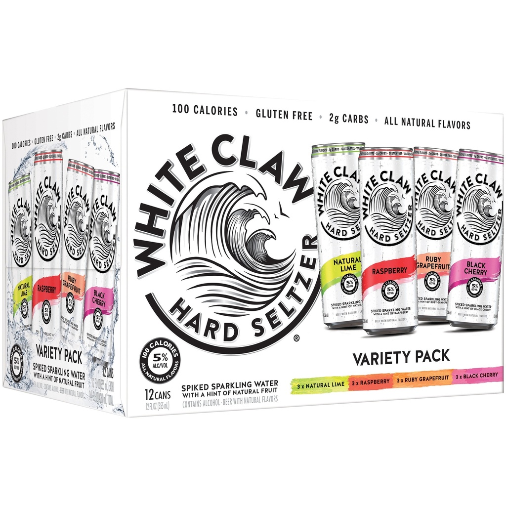 [2234] White Claw - Variety Pack #1 - 12 Pack