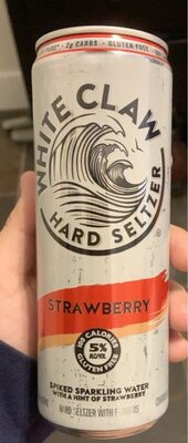 White Claw - Strawberry - 12 Oz - Can