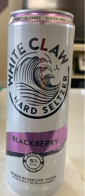 White Claw - Blackberry - 12 Oz - Can