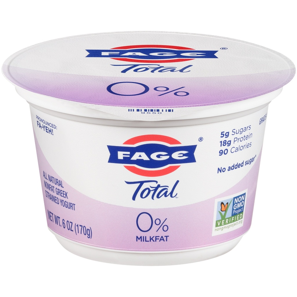 Fage - Greek Yogurt - Strained - Nonfat - 6 Oz