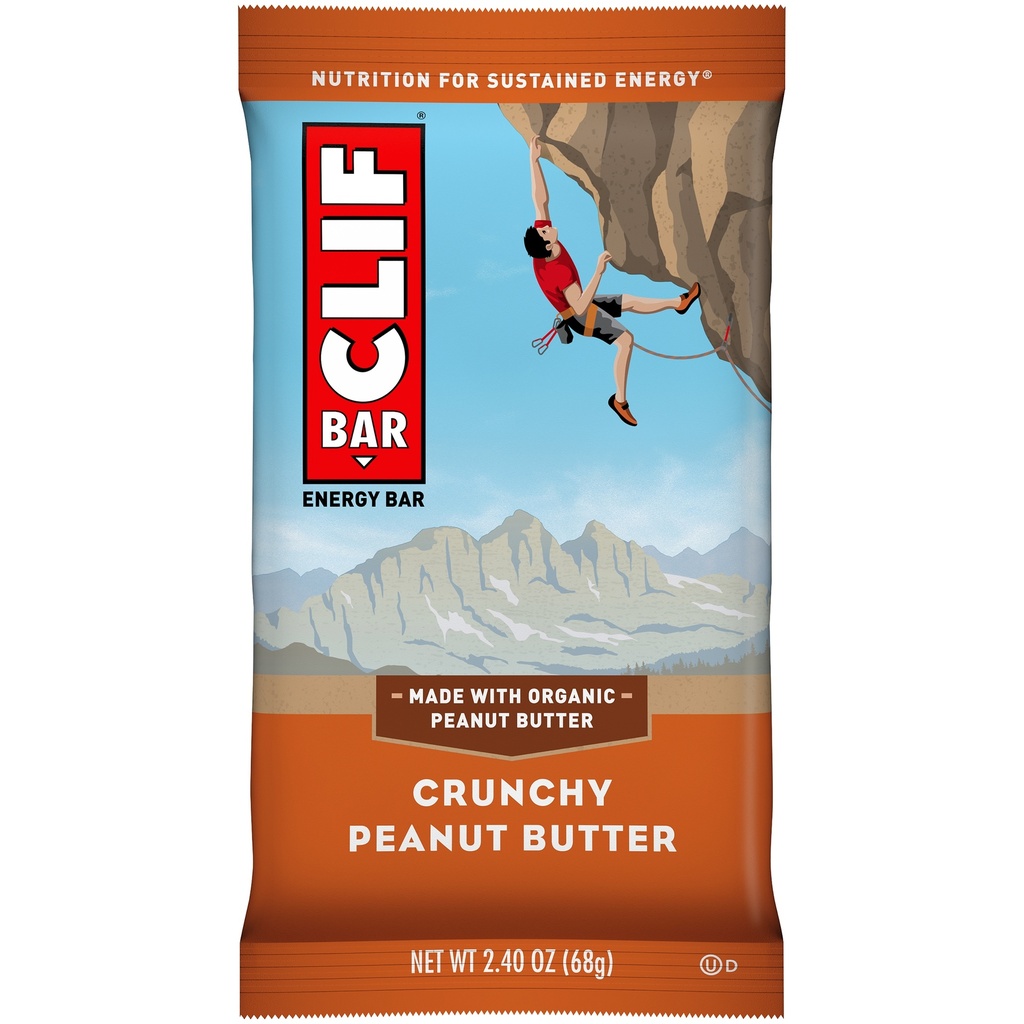 Clif Bar - Crunchy Peanut Butter Energy Protein Bar - 2.4 Oz - 1 Pk