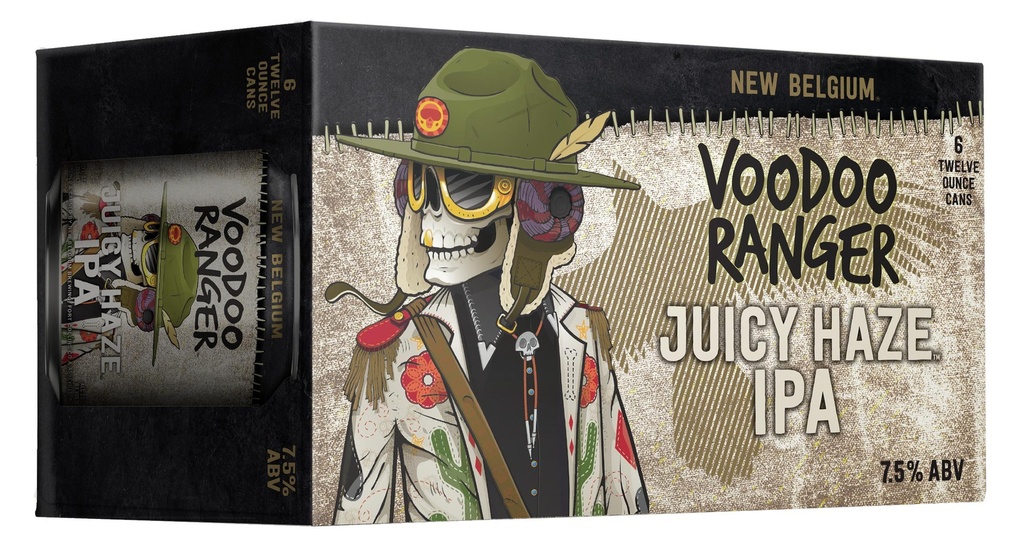 New Belgium - Voodoo Ranger Juicy Haze IPA - 12 Oz - Can - 6 Pk