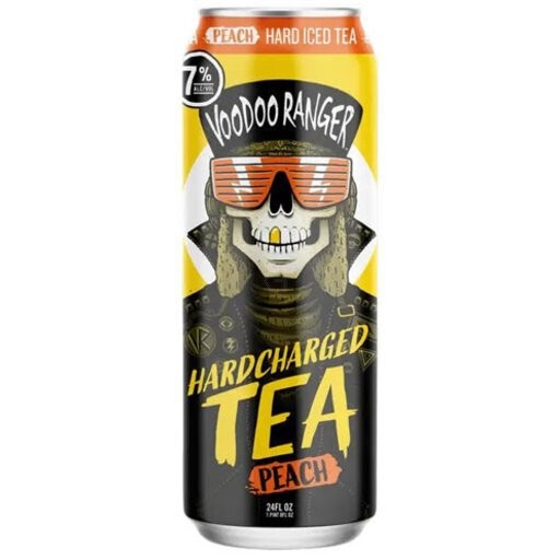 Voodoo Ranger - Hardcharged Peach Tea - 19.2 Oz - Can