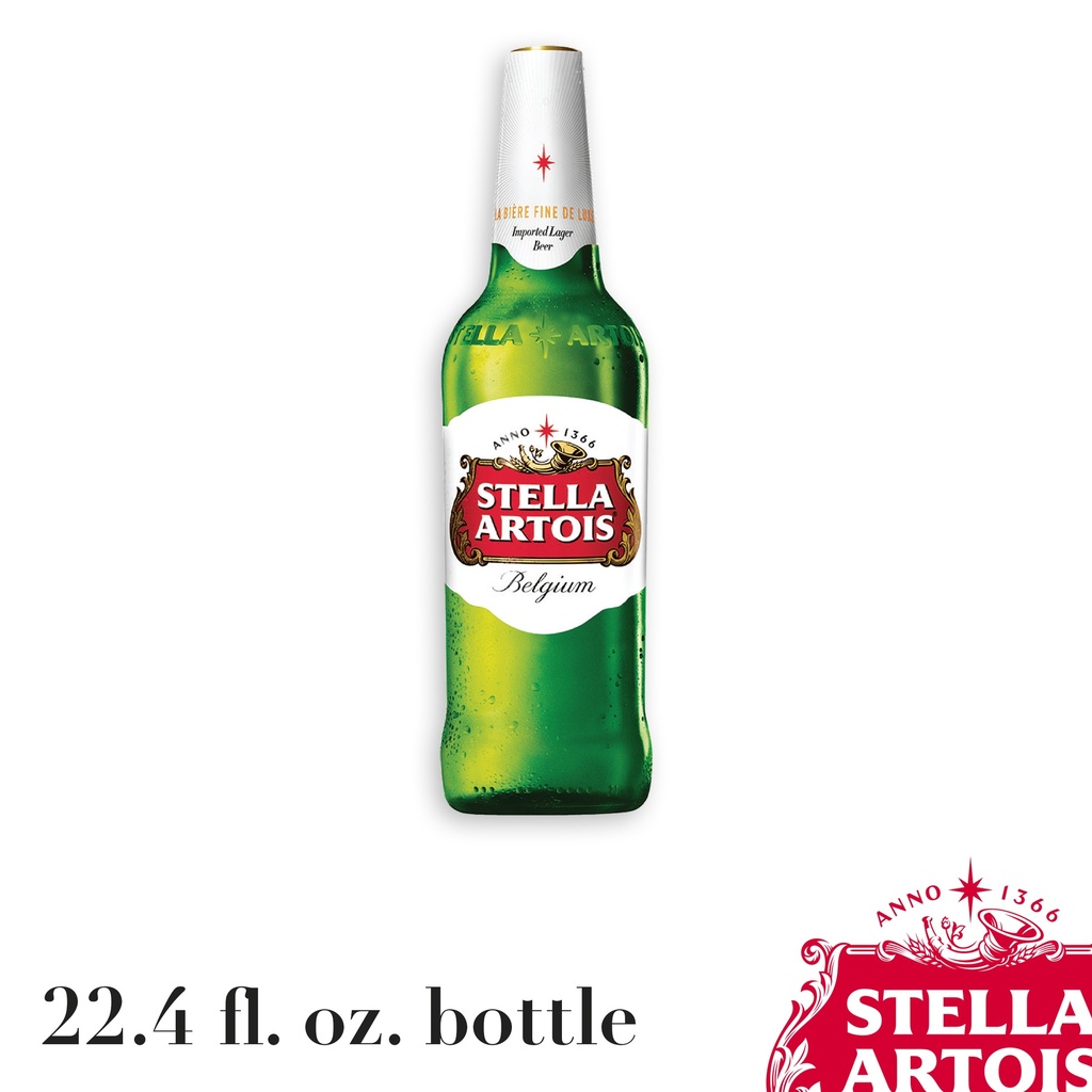 Stella Artois - Lager - 22.4 Oz - Bottle