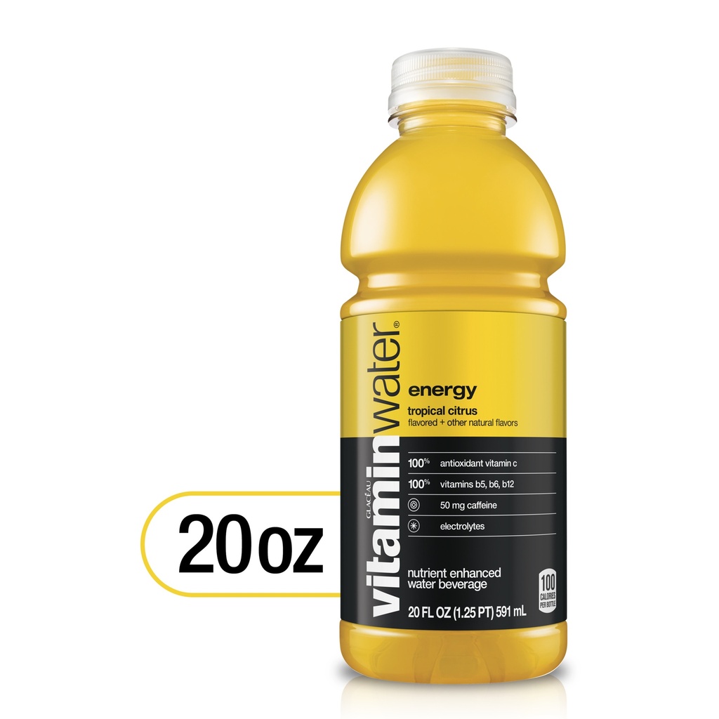 Vitaminwater - Energy - Tropical Citrus - 20 Oz - Bottle