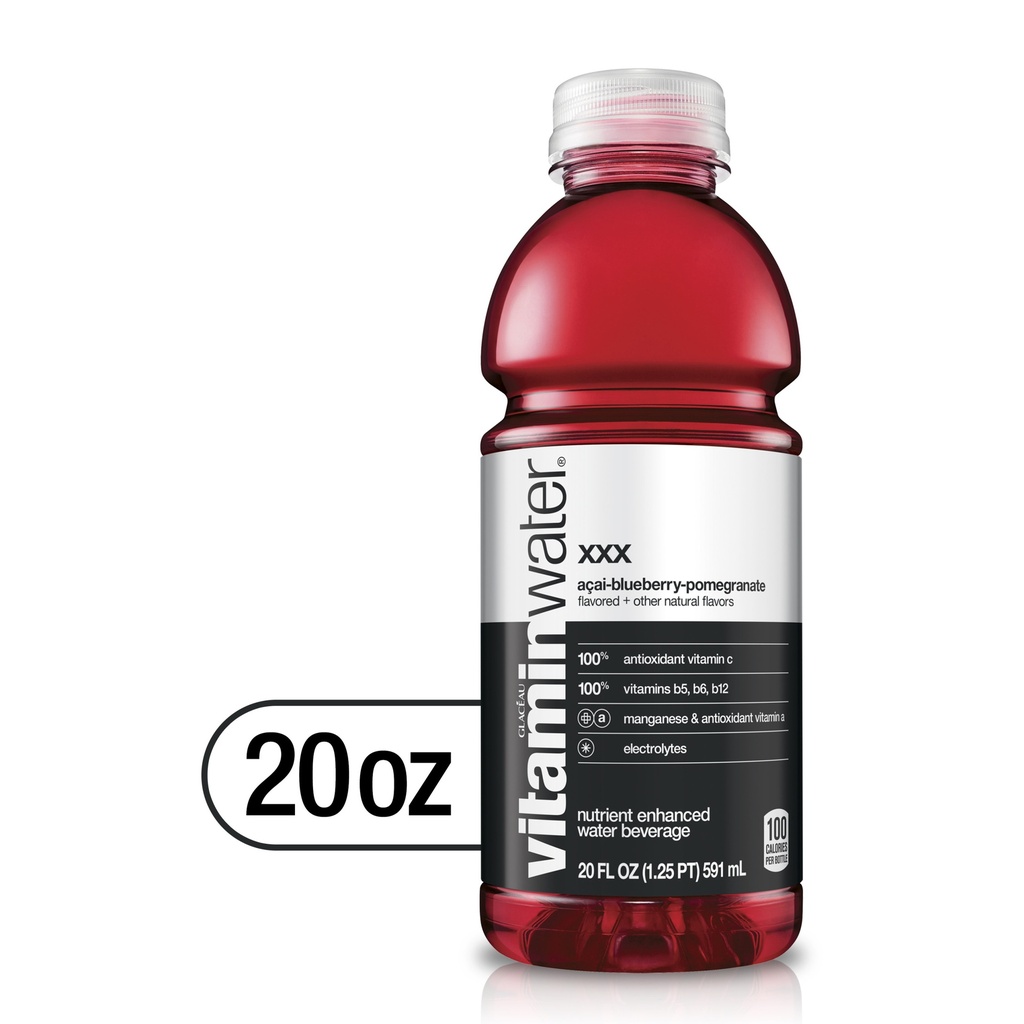 Vitaminwater - Xxx - Acai-Blueberry-Pomegranate - 20 Oz - Bottle