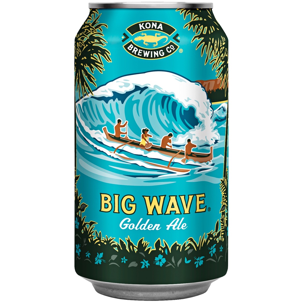 Kona - Big Wave Golden Ale - 12 Oz - Can - 24 Pk
