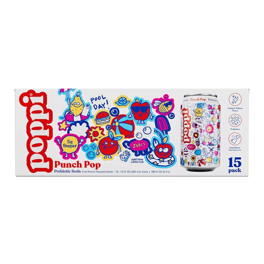 Poppi - Punch Pop - 12 Oz - Can