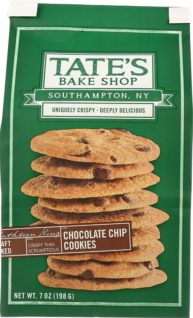 Tate's Bake Shop - Chocolate Chip Cookies - 7 Oz