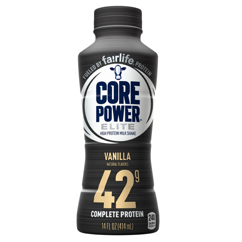 Core Power - Elite Vanilla - Shake - 14 Oz - Bottle