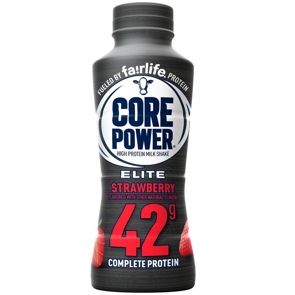 Core Power - Elite Strawberry - Shake - 14 Oz - Bottle