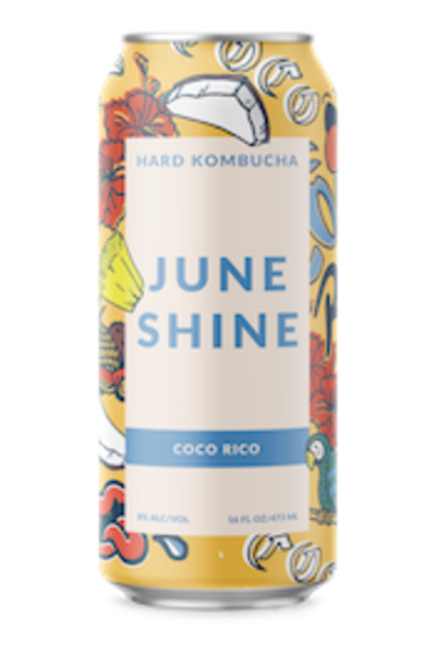 June Shine Hard Kombucha Coco Rico - Beer - 16 Oz - Can
