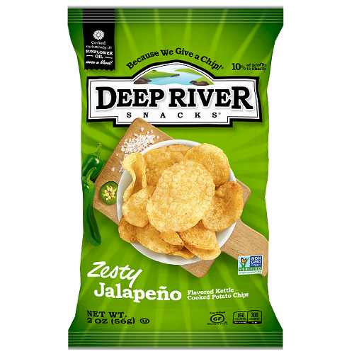 Khlv00036542 - Kettle Cooked Potato Zesty Jalapeno Chips - 2 Oz