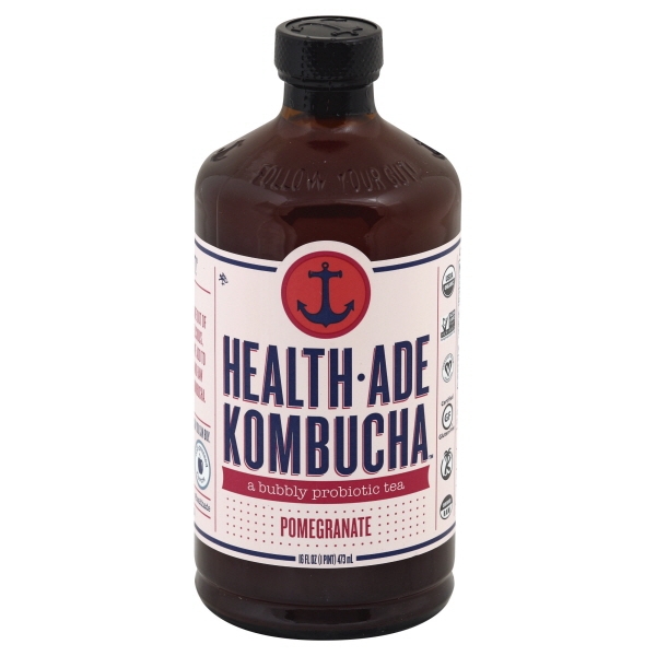 Health-Ade - Pomegranate Blueberry Kombucha - 16 Oz - Bottle