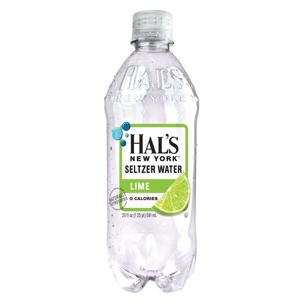 Hal's - Seltzer - Lime - 20 Oz - Can