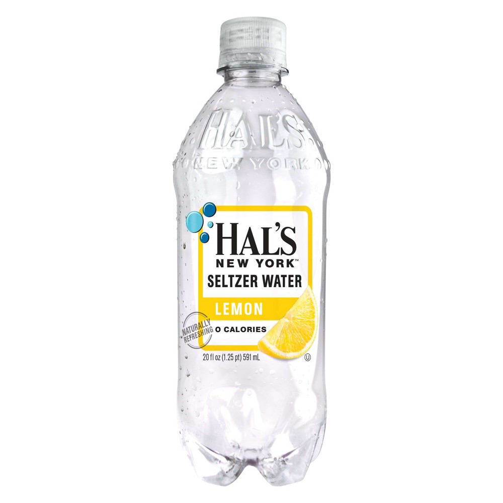 Hal's NY - Seltzer - Lemon - 20 Oz - Can