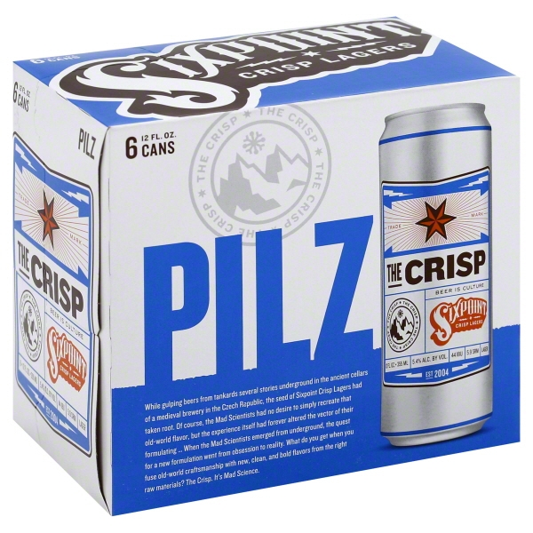 Sixpoint - The Crisp - 12 Oz - 6 Pack