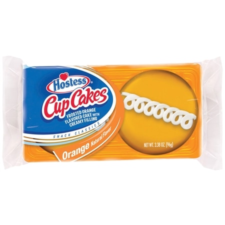 Hostess - Orange Flavored Cupcakes - Serve - 3.38 Oz - 2 Pk