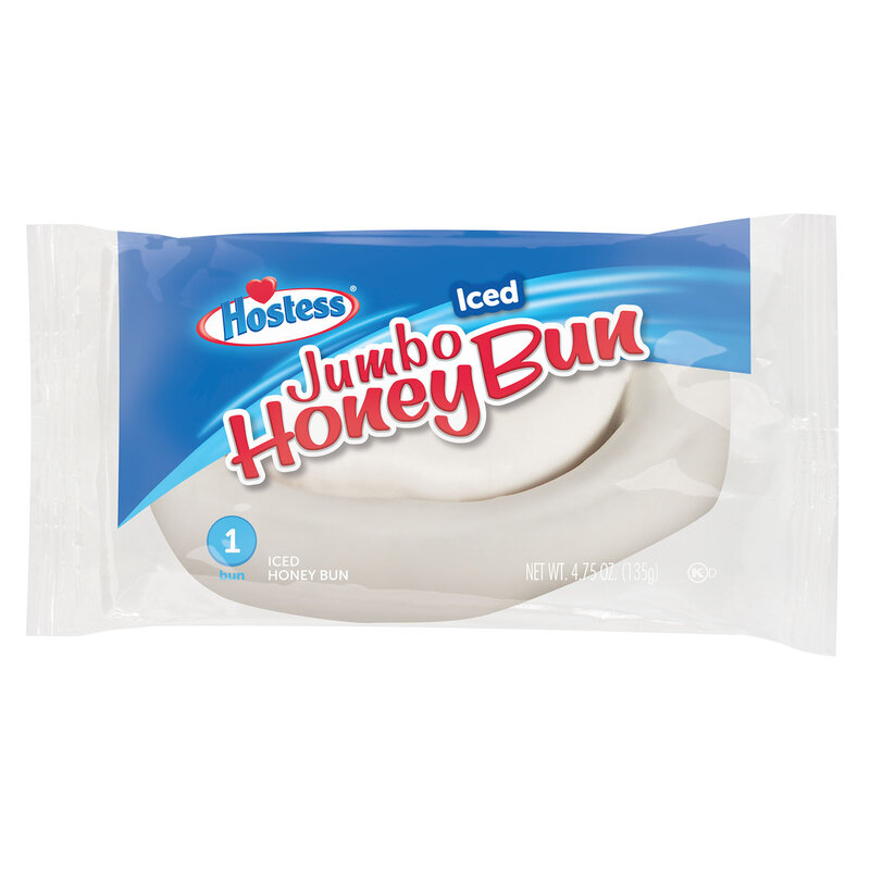 Hostess - Holdings LP - Hostess Iced Jumbo Honey Bun - Serve - 4 Oz