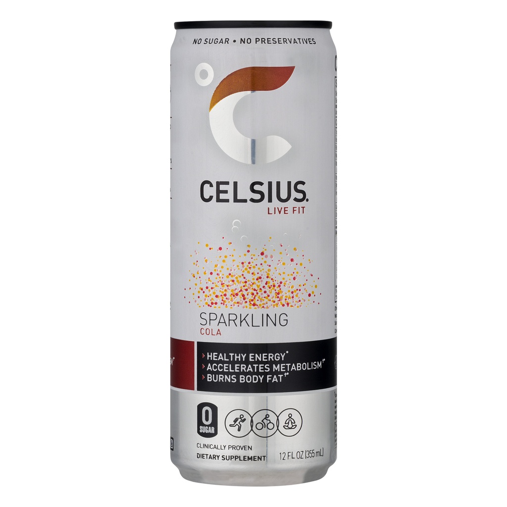 Celsius - Sparkling - Cola - 12 Oz - Can