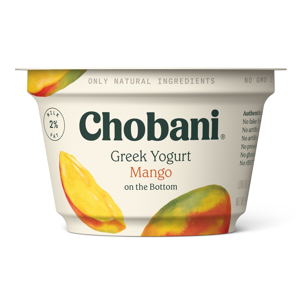 Chobani - Mango on the Bottom Low Fat Greek Yogurt