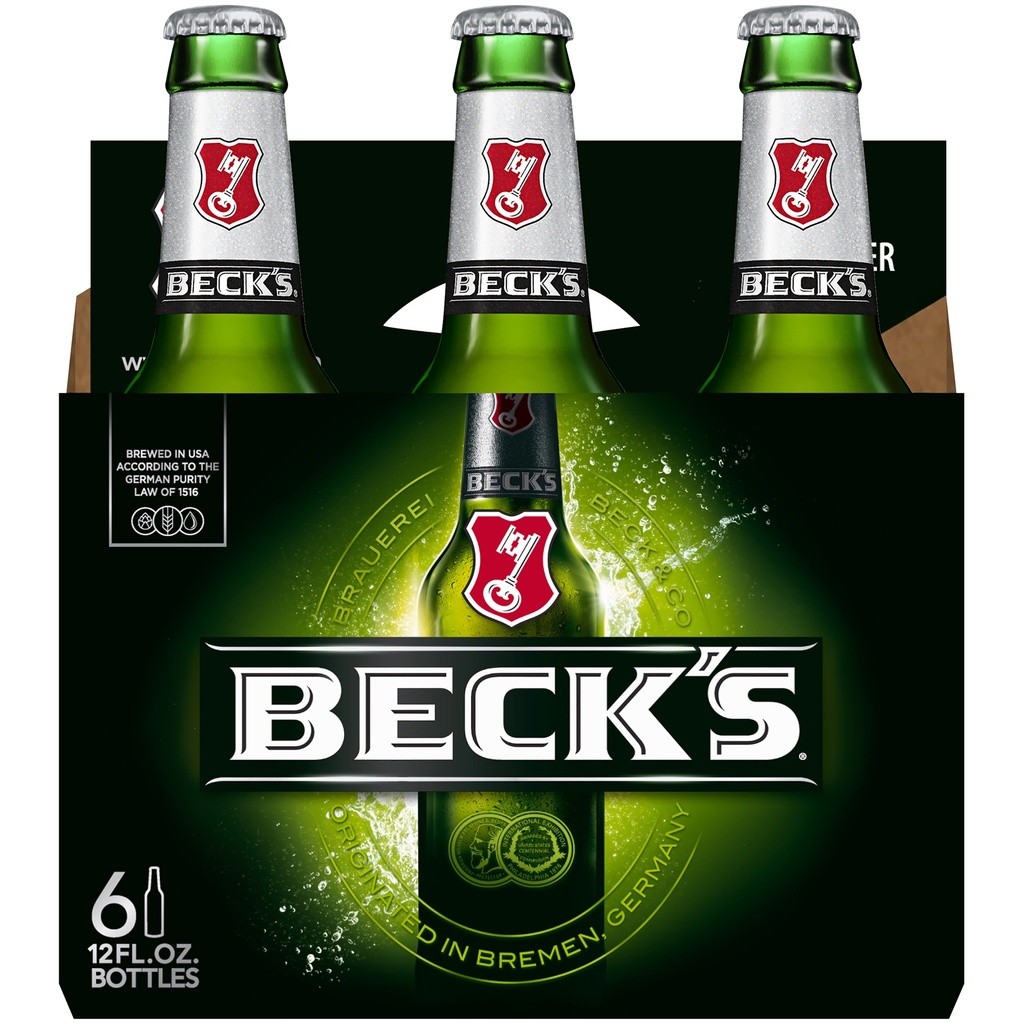 Beck's - Pilsner - 12 Oz - Can - 6 Pk