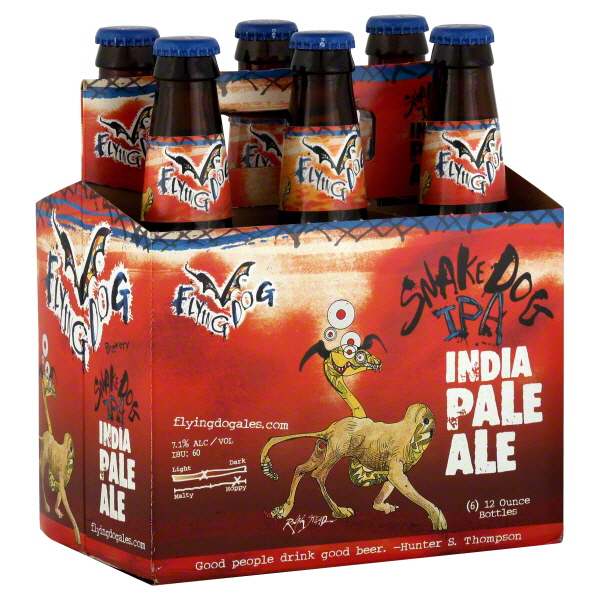 Flying Dog - Snake Dog IPA - 12 Oz - Can - 6 Pk