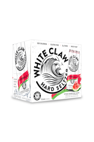 [2098] White Claw - Watermelon - Cans - 12 Oz - 6 Pack