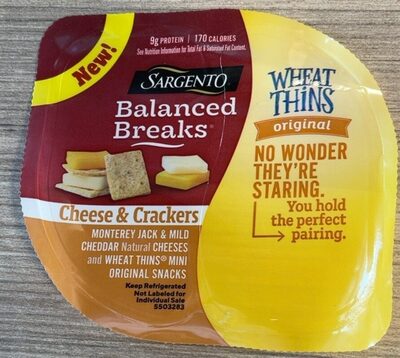 Sargento - Balanced Breaks Cheese & Crackers