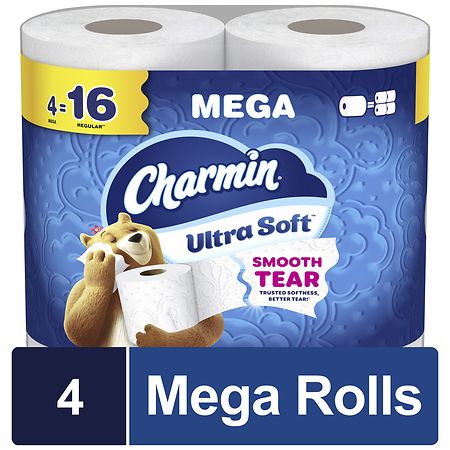 Charmin - Ultra Soft Mega - 4 Ct