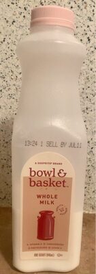 Bowl & Basket - Whole Milk - Qt