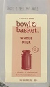 Bowl & Basket - Whole Milk - 1/2 Gallon